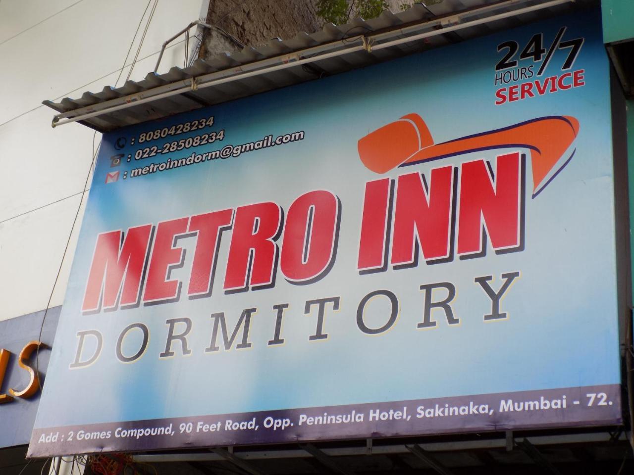 Metro Inn Dormitory Мумбаи Экстерьер фото